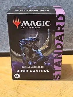 MTG Magic Dimir Control Standard Challenger Deck Blue Black 2022 Factory Sealed - Image 1
