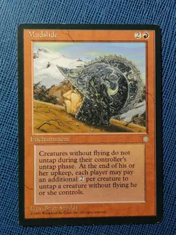 MTG 1x Mudslide LP Ice Age (multi available 2 3 4) Magic Red Enchantment - Image 1