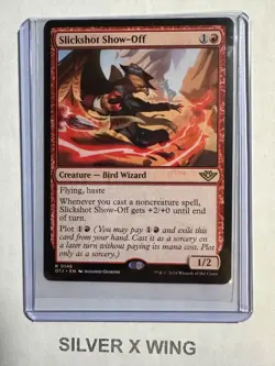 Slickshot Show-Off x1, MTG, Outlaws of Thunder Junction, OTJ, NM - Image 1