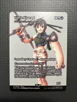 Yuffie Kisaragi (Borderless, Regular) Final Fantasy MTG 0060 Rare - Image 1