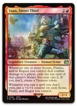 Vaan, Street Thief - Foil R MTG Final Fantasy M/NM, English - Image 1