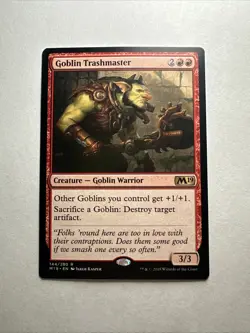 Goblin Trashmaster - M19 144/280 - Regular Lightly Played - Image 1