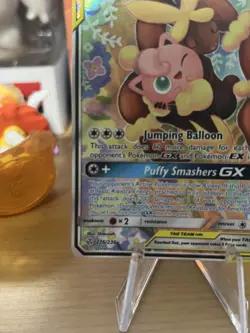 Mega Lopunny & Jigglypuff GX 226/236 Pokemon Cosmic Eclipse Alternate Art - Image 5