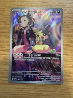 Pokemon Marnie's Morpeko 206 Steven's Beldum 207 Scarlet Violet Black Star Promo - Image 2