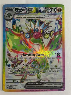 Pokemon TCG Surging Sparks Flygon EX 222/191 Near Mint - Image 1