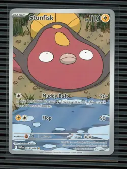 2025 Pokemon SV WHT EN-White Flare #118 Stunfisk - Image 1