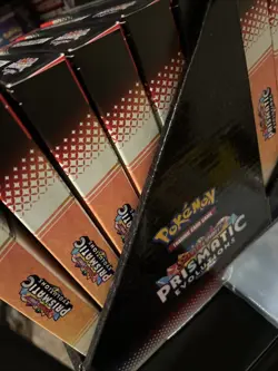 Pokemon TCG: Prismatic Evolutions - Poster Collection Sealed Lot Of 6 W/ Display - Image 3