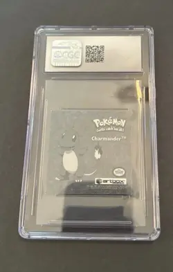 Cgc 9 Charmander Prism Pokemon Stickers Series 1 1999 ArtBox Pr04 - Image 2
