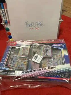 Pokemon TCG - Prismatic Evolutions Premium Figure Collection Box 🔥✅ SEALED ✅🔥 - Image 2