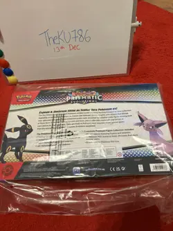 Pokemon TCG - Prismatic Evolutions Premium Figure Collection Box 🔥✅ SEALED ✅🔥 - Image 3