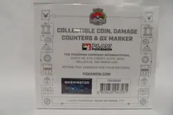 Pokemon World Championships 2019 Collectible Coin, Damage Counters and GX Marker - Image 3