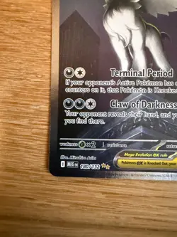 Pokemon TCG Mega Evolution Mega Absol Ex 180/132 Special Illustration Rare NM - Image 2
