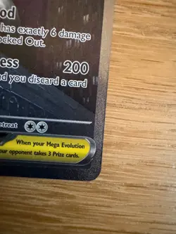 Pokemon TCG Mega Evolution Mega Absol Ex 180/132 Special Illustration Rare NM - Image 3