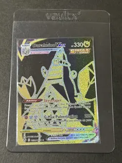 BLACK Duraludon Vmax TG30/TG30 Trainer Gallery Silver Tempest Pokemon TCG - Image 2