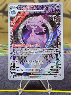 Pokemon TCG Mismagius 212/193 Paldea Evolved Illustration Rare Holo LP - Image 1
