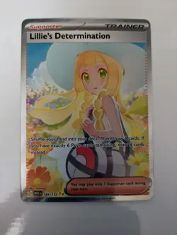 Pokemon TCG Lillie's Determination 184/132 ??SIR ??Mega Evolution??N/M Or Better - Image 2