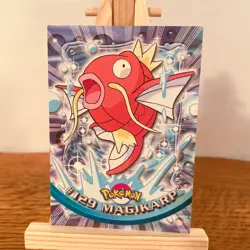 Topps Pokemon Series 3 -- Magikarp #129 -- Blue Label -- Non Holo - Image 1