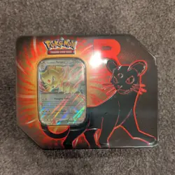 Destined Rivals Team Rocket Tin (Persian ex)~Pokemon TCG **SEALED~BRAND NEW** - Image 1