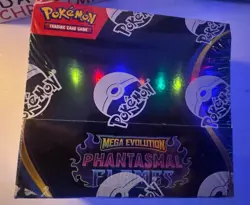 Pokemon TCG Phantasmal Flames Booster Box Factory Sealed - Image 1