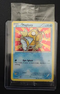 Near Mint Magikarp XY143 Pokemon TCG Black Star Promo Factory Sealed - Image 1