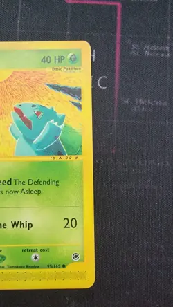 Pokemon TCG Bulbasaur 95/165 Expedition - Image 3