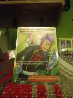 Team Rockets Petrel Full Art Trainer 226/182 Destined Rivals Pokemon !!MINT!! - Image 2