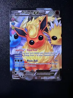 POKEMON TCG - RADIANT COLLECTION - FLAREON EX RC28/RC32 - Image 1