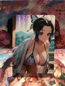 Beautiful Waifu Card Goddess Story CCG Anime Waifu Double Sided - Image 1