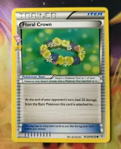 Floral Crown RC26 / RC32 MP Radiant Collection 2016 XY Pokemon Card - Image 1