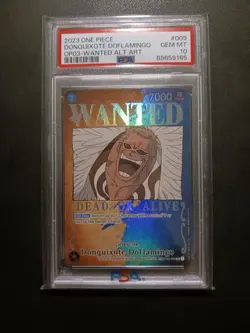 One Piece Card Game TCG OP03 Monkey.D.Luffy ST01-012 Wanted PSA 10 Complete Set! - Image 3