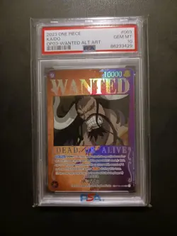 One Piece Card Game TCG OP03 Monkey.D.Luffy ST01-012 Wanted PSA 10 Complete Set! - Image 4