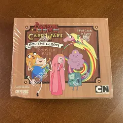 Adventure Time Card Wars For The Glory! Booster Box Sealed Cryptozoic Dented - Image 1