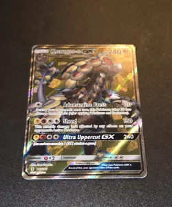 Kommo-o GX 141/145 SM Guardians Rising Full Art Ultra Rare Holo Pokemon Card TCG - Image 1