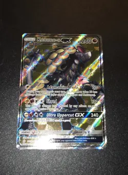 Kommo-o GX 141/145 SM Guardians Rising Full Art Ultra Rare Holo Pokemon Card TCG - Image 2