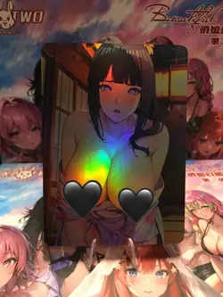 Beautiful Waifu Card Goddess Story CCG Anime Waifu Double Sided - Image 1