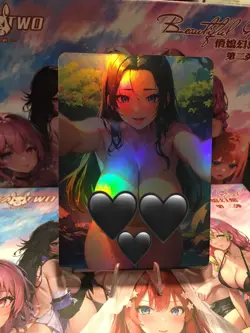 Beautiful Waifu Card Goddess Story CCG Anime Waifu Double Sided - Image 1