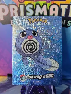 Poliwag #60 - Cracked Ice Holo - Crystal Collection 2024 - Pokemon Card - Image 1
