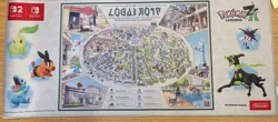 Pokemon legends ZA Lumois Play Mat - Cards Mouse Games - Image 1