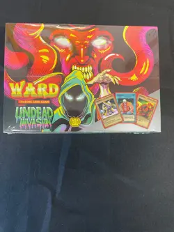 Ward Trading Card Game TCG Sealed Booster Box Undead Invasion Gen 2 (24 Packs) - Image 1