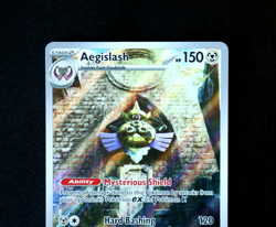 Pokemon Card TCG - Aegislash 210/182 - Paradox Rift - Illustration Rare - NM ⭐ - Image 2