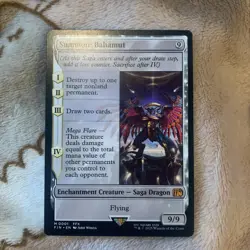 Summon: Bahamut final Fantasy MTG Magic The Gathering #0001 - Image 1