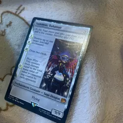 Summon: Bahamut final Fantasy MTG Magic The Gathering #0001 - Image 2