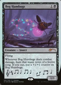 Bog Humbugs - Foil Promo Happy Holidays NM MTG - Image 1