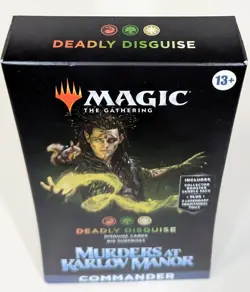 MTG - MKM Deadly Disguise Commander Deck | Precon | Magic the Gathering | Karlov - Image 2