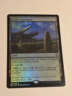 Castle Garenbrig FOIL X1 ELD MTG 240/269 R - Image 1