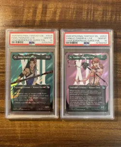 MTG?FANG & VANILLE L'CIE Borderless SURGE Foil SET?FINAL FANTASY FFXIII PSA 10’s - Image 1