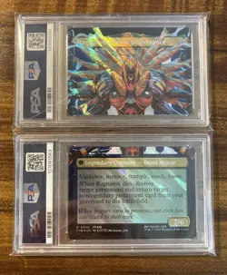 MTG?FANG & VANILLE L'CIE Borderless SURGE Foil SET?FINAL FANTASY FFXIII PSA 10’s - Image 2