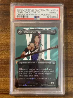 MTG?FANG & VANILLE L'CIE Borderless SURGE Foil SET?FINAL FANTASY FFXIII PSA 10’s - Image 3