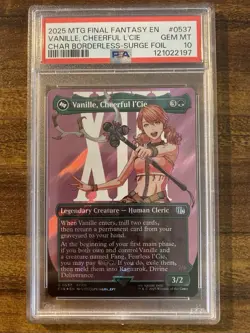 MTG?FANG & VANILLE L'CIE Borderless SURGE Foil SET?FINAL FANTASY FFXIII PSA 10’s - Image 5