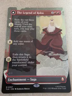 The Legend of Roku - #357 Regular (Borderless) - Avatar - Mtg - Image 1